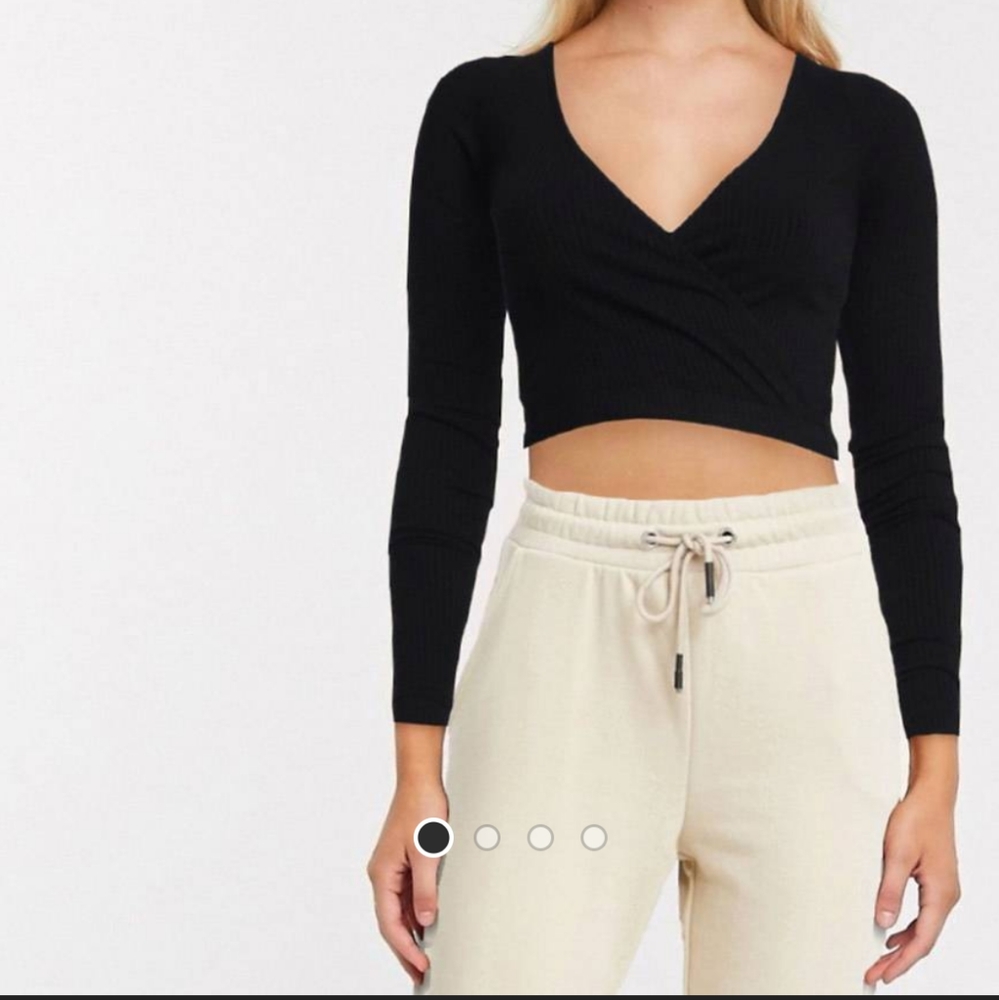 🍋 2 for $30 Long Sleeve Wrap Top